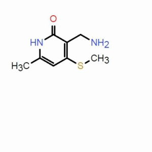 3-(氨基甲基)-6-甲基-4-(甲硫基)吡啶-2(1H)-酮；CAS：2326563-29-3