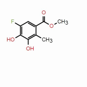 5-氟-3,4-二羥基-2-甲基苯甲酸甲酯；CAS：1809337-19-6