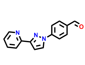 4-(3-(吡啶-2-基)-1H-吡唑-1-基)苯甲醛 CAS号:2924103-31-9科研及生产专用 高校及研究所支持货到付款