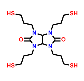 四氢-1,3,4,6-四(3-巯基丙基)-咪唑并[4,5-D]咪唑-2,5(1H,3H)-二酮 CAS号:1454838-81-3科研及生产专用 高校及研究所支持货到付款