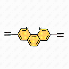 3,8-二乙炔基-1,10-菲咯啉CAS号640297-84-3；菲啰啉系列现货优势供应；质量保证 产品图片