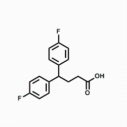 4,4-双(4-氟苯基)丁酸CAS号20662-52-6；科研试剂/现货优势供应！欢迎咨询！