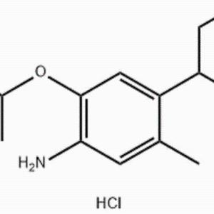 5-甲基-2-(1-甲基乙氧基)-4-(4-哌啶)-苯胺二盐酸盐 产品图片