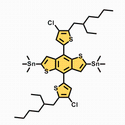 (4,8-二(4--5-(2-乙基己基)噻吩-2-基)苯并[1,2-B:4,5-B']二噻吩-2,6-二基)双三甲基锡CAS2239295-69-1；同系列优势供应，郑州实验室现货直发，质量保证欢迎咨询！！