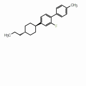 反式-2-氟-4'-甲基-4-(4-丙基環(huán)己基)-1,1'-聯(lián)苯；CAS：163005-08-1