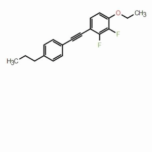 1-乙氧基-2,3-二氟-4-(4-丙基苯基乙炔基)苯；CAS：124794-57-6