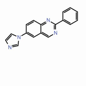 6-(1H-咪唑-1-基)-2-苯基喹唑啉；CAS：1004997-71-0