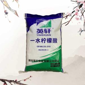 一水柠檬酸酸度调节剂食品级保鲜剂