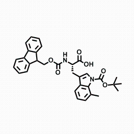 FMOC-BOC-7-甲基色氨酸CAS号3029375-09-2；科研试剂/质量保证