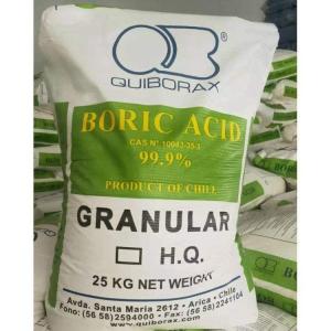 智利进口工业硼酸 含量99.9%白色粉末 玻璃制品制造 硼酸盐原料 