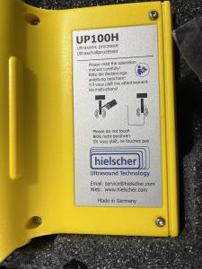 Hielscher超声波处理器UP100H用于纳米材料解聚