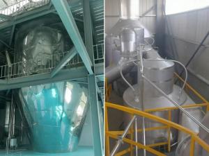 大豆小分子肽附聚造粒喷雾干燥塔 微囊喷雾流化造粒提高溶解性