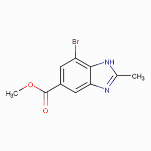 4-溴-2-甲基苯并咪唑-6-甲酸甲酯