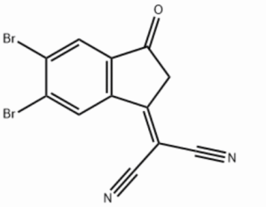 2-(5,6-二溴-3-氧代-2,3-二氢-1H-茚-1-亚基)丙二腈  CAS号：2652583-73-6  杰克斯JACS  现货直供