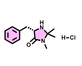 (5S)-2,2,3-三甲基-5-苄基-4-咪唑啉酮单盐酸盐 CAS号:278173-23-2科研专用 质量保证 高校及研究所支持货到付款
