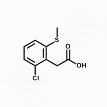 2-(2-氯-6-(甲硫基)苯基)乙酸CAS号1783616-00-1；科研试剂/现货优势供应，欢迎咨询！