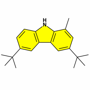 1-甲基-3,6-二叔丁基-9H-咔唑，CAS号：2487526-75-8科研现货产品