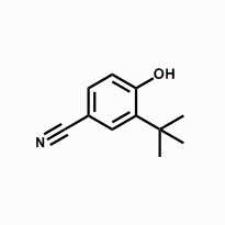 3-(叔丁基)-4-羟基苯甲腈CAS号4910-04-7；现货优势供应/高校及科研单位货到付款，欢迎咨询！！