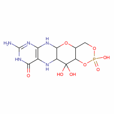1,3,2-Dioxaphosphorino[4',5':5,6]pyrano[3,2-g]pteridin-10(4H)-one,8-amino-4a,5a,6,9,11,11a,12,12a-octahydro-2,12,12-trihydroxy-, 2-oxide