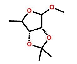 甲基-5-脱氧-2,3-O-异亚丙基-D-呋喃核糖苷 CAS号78341-97-6  常备现货 高校及科研单位支持货到付款