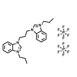 1,1-(丙烷-1,3-二基)雙(3-丙基-1H-苯并[D]咪唑-3-鎓)六氟磷酸鹽(V)；CAS：209570-69-5