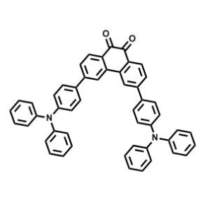 3,6-雙（4-（二苯基氨基）苯基）-9,10-苯烷辛酮; CAS:1415100-79-6