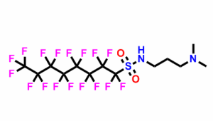 N-(3-(二甲基氨基)丙基)-1,1,2,2,3,3,4,4,5,5,6,6,7,7,8,8,8-十七氟辛烷-1-磺酰胺 CAS号:13417-01-1科研专用 质量保证 高校及研究所支持货到付款