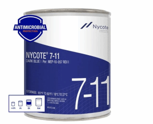 Nycote 7-11DKBL Dark Blue MEP10-057 Spec Liquid Nylon Varnish