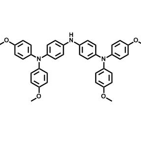 N1-(4-(bis(4-methoxyphenyl)amino)phenyl)-N4,N4-bis(4-methoxyphenyl)benzene-1,4-diamine，, CAS:885503-13-9；科研产品 优势供应，可接各类化合物定制，同系列均可提供。
