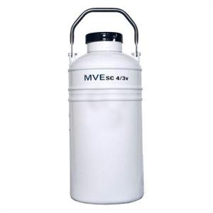 查特MVE Vapor系列运输型液氮罐SC 4/3V生物细胞样品转运容器4.3L