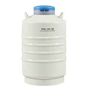 班德 YDS-25-80静态储存型液氮罐25l胚胎贮存容器，带圆提桶