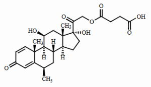 甲泼尼龙氢化可的松酸二钠盐杂质F