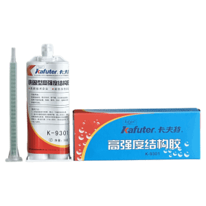 卡夫特K-9301快固型高强度透明环氧结构AB胶 50g 产品图片