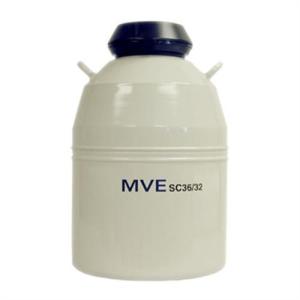 查特MVE液氮罐SC 36/32 细胞胚胎储存液氮容器36.5L带配件