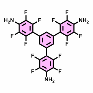 5'-(4-氨基-2,3,5,6-四氟苯基)-2,2'',3,3'',5,5'',6,6''-八氟-[1,1':3',1''-三苯基]-4,4''-二胺  CAS1872200-99-1