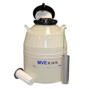 MVE XC 34/18进口液氮罐样品贮存容器34.8L冻存管储存,带配件