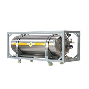 卧式杜瓦瓶DPW650-360-2.5液氮杜瓦罐高压系列360L带配件，支持定制
