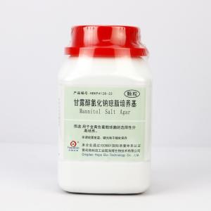 甘露醇氯化钠琼脂培养基（颗粒）Mannitol Salt Agar  HBKP4128-22  250g