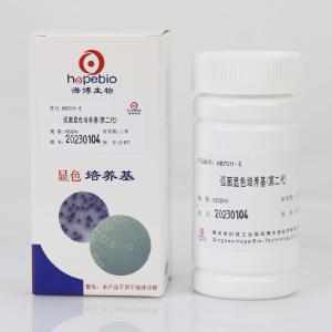 弧菌显色培养基（二代）（干粉）	Vibrio Chromogenic Medium  	HB7011-5    	1000ml
