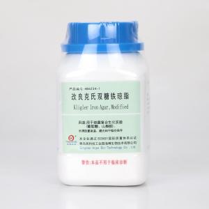改良克氏双糖铁培养基 Modified KIA Iron Medium    HB6234-1   250g