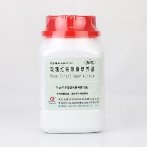 玫瑰红钠琼脂培养基颗粒	Rose Bengal Agar Medium	HBKP5200  250g