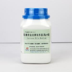 乳糖胆盐发酵培养基（高PH值）Lactose Bile Medium	HB0110-1  250g