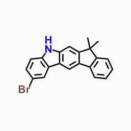 2-溴-7,7-二甲基-5,7-二氢茚并[2,1-B]咔唑；CAS：1257247-97-4 助力科研产品，优势供应，高校及研究所，先发后付，质量保证！！！欢迎垂询购买~