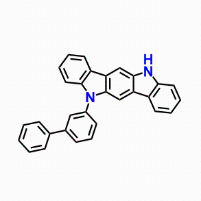 5-([1,1'-联苯]-3-基)-5,11-二氢吲哚[3,2-B]咔唑；CAS：2417389-54-7 助力科研产品，优势供应，高校及研究所，先发后付，质量保证！！！欢迎垂询购买~