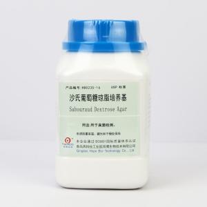 沙氏葡萄糖琼脂培养基(USP) Sabouraud Dextrose Agar    HB0235-16   250g