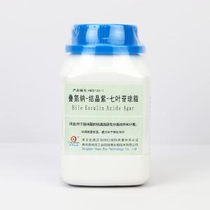 叠氮钠-结晶紫-七叶苷琼脂	Bile Esculin Azide Agar  	HB0133-1    250g