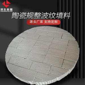 萍鄉(xiāng)科隆 陶瓷規(guī)整波紋填料 100Y/125Y/160Y/250Y/350Y/400Y/450Y/500Y