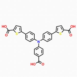 5,5'-(((4-羧基苯基)氮杂二基)双(4,1-亚苯基))双(噻吩-2-甲酸)CAS:2250072-02-5