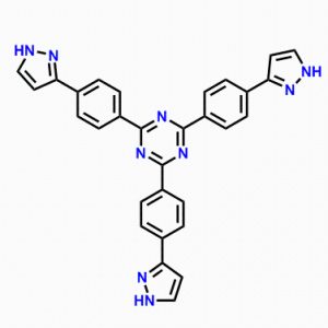 2,4,6-三[4-(1H-吡唑-3-基)苯基]-1,3,5-三嗪CAS:2459330-22-2