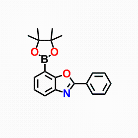 2-苯基-7-(4,4,5,5-四甲基-1,3,2-二氧杂硼烷-2-YL)苯并恶唑；CAS：1812210-55-1 常备库存，助力科研，优势供应，按需分装，高校及研究所，先发后付，质量保证！！！欢迎垂询购买~